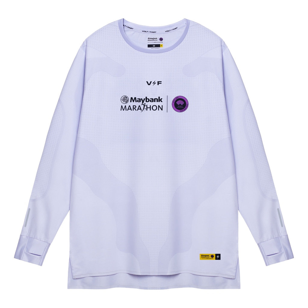 MM25 X VOLTANDFAST MEN'S CLIFF LONG SLEEVE - WHITE