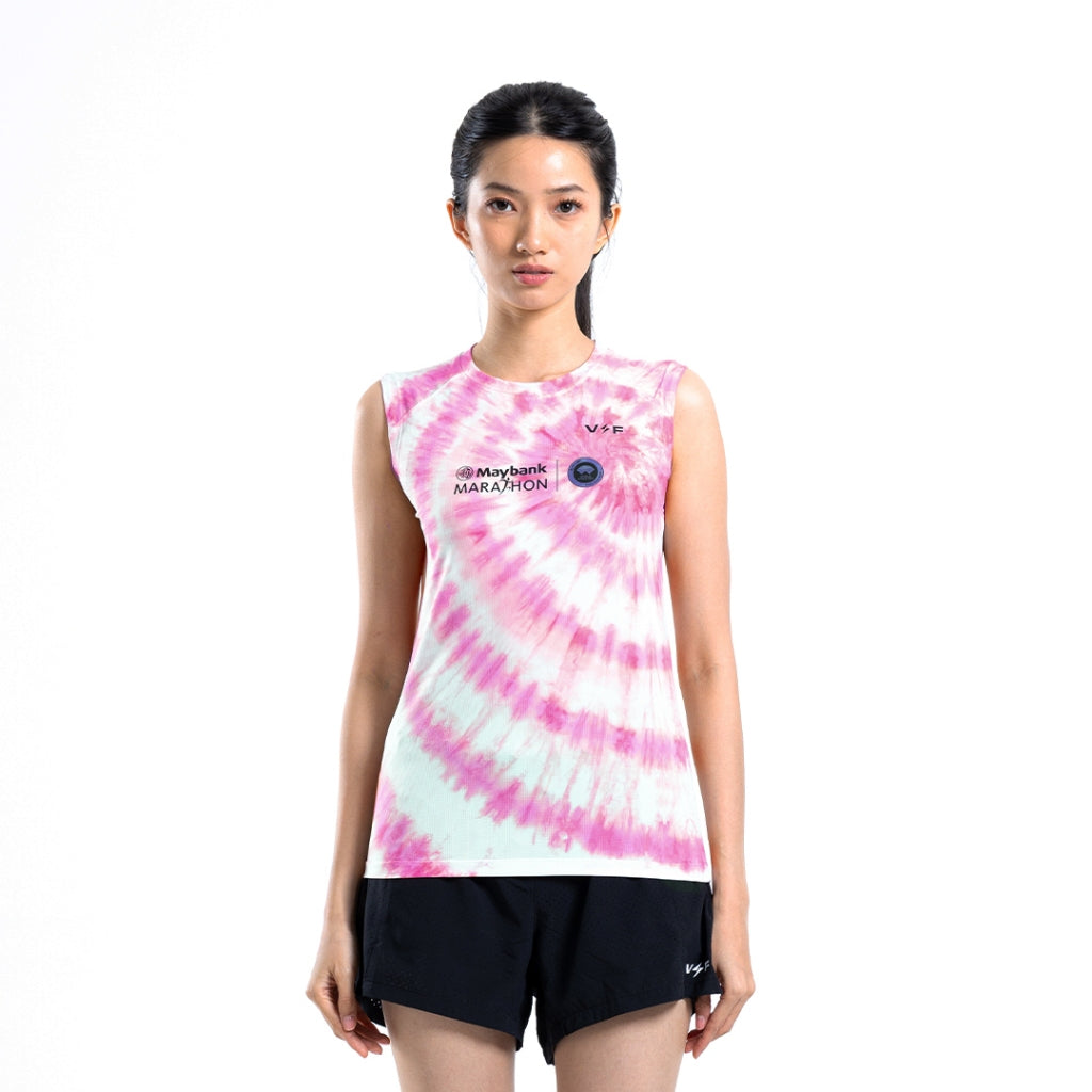 MM25 X VOLTANDFAST  WOMEN'S TANK SPIRAL  -PINK
