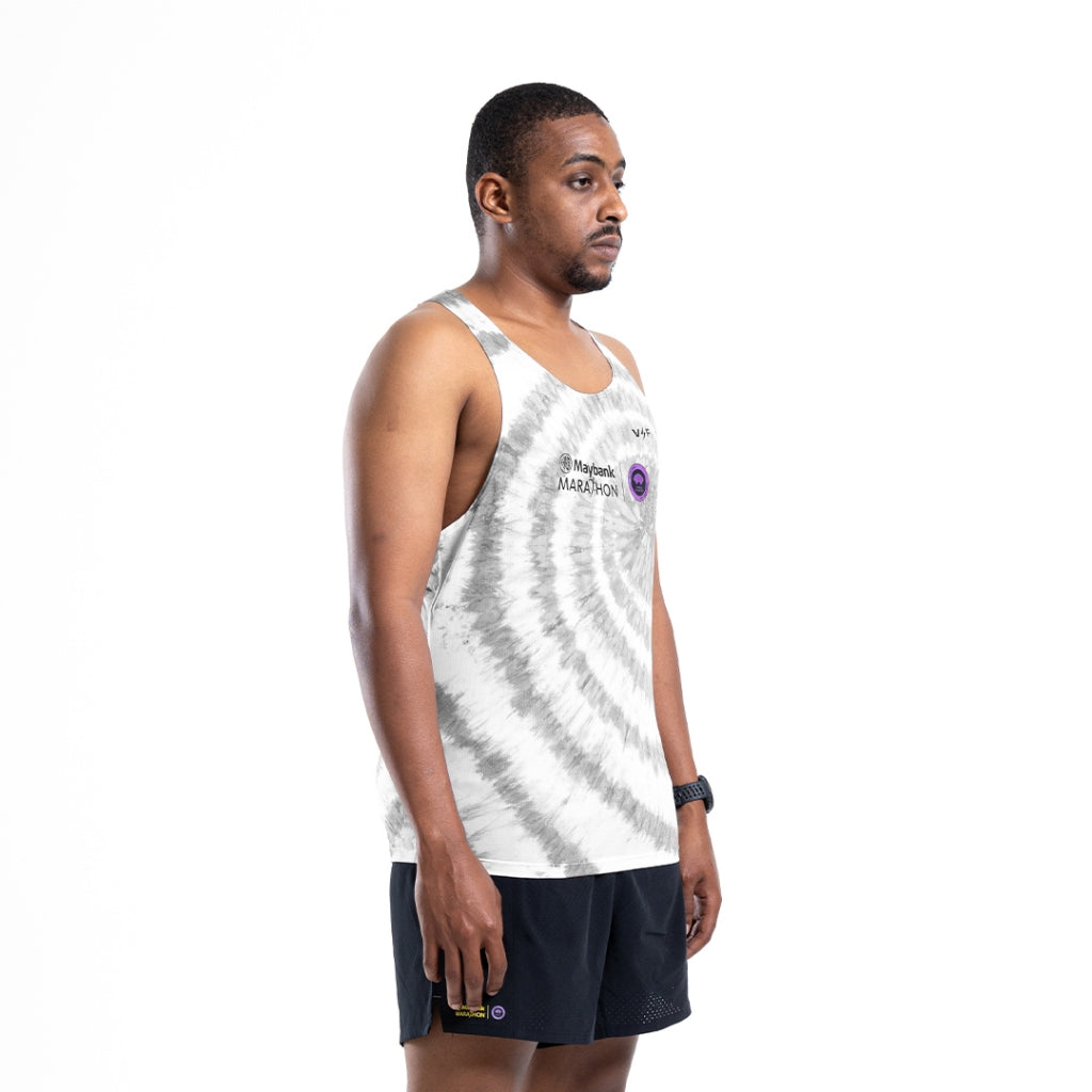 MM25 X VOLTANDFAST  MEN'S TANK SPIRAL  - GREY