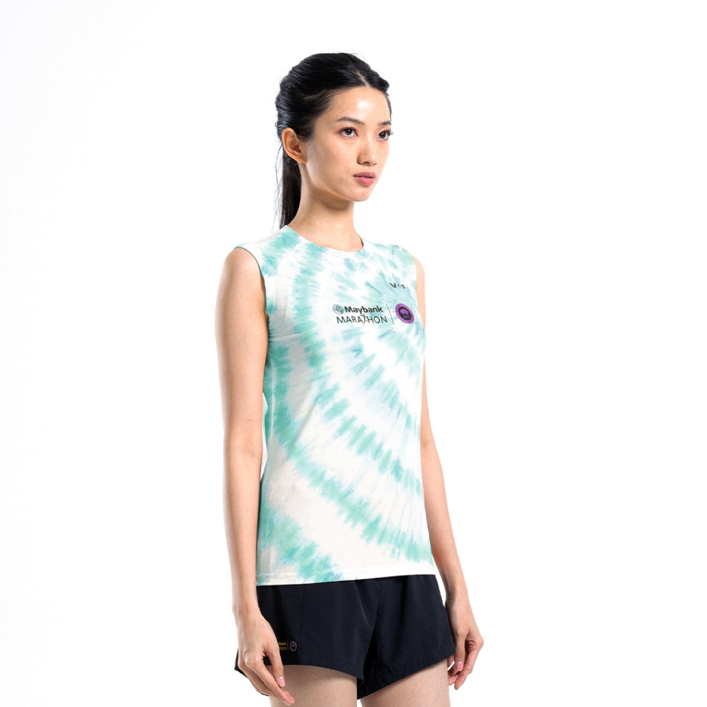 MM25 X VOLTANDFAST  WOMEN'S TANK SPIRAL  - TOSCA