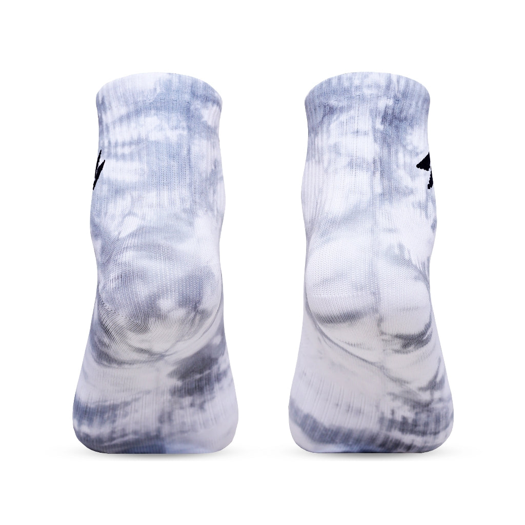 Voltandfast Tie Dye Mid Socks - Light Grey