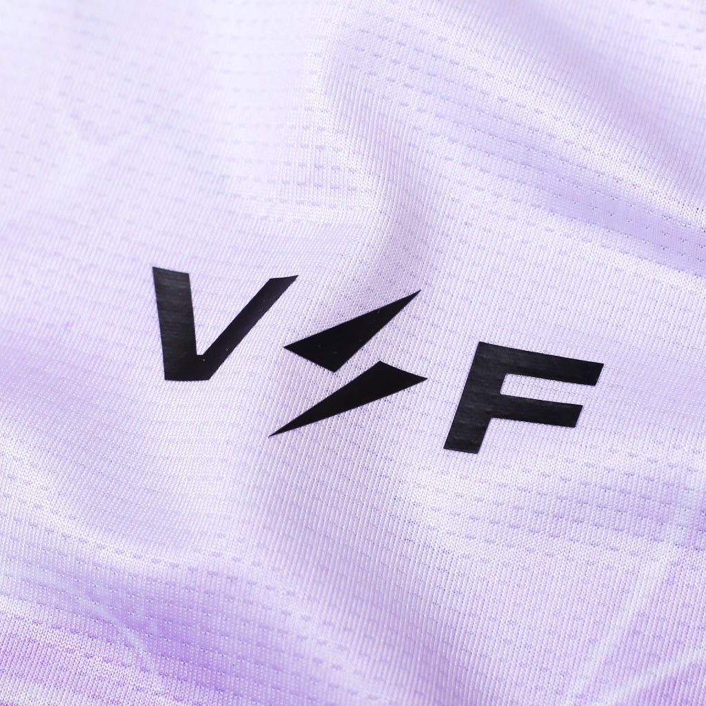 Women's Lightning Crop Top Tie Dye Series V1 - Marble Purple