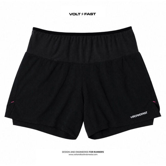 Voltandfast Women's Short Over - Black
