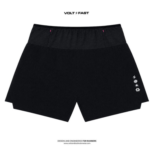 Voltandfast Women's Short Over - Black