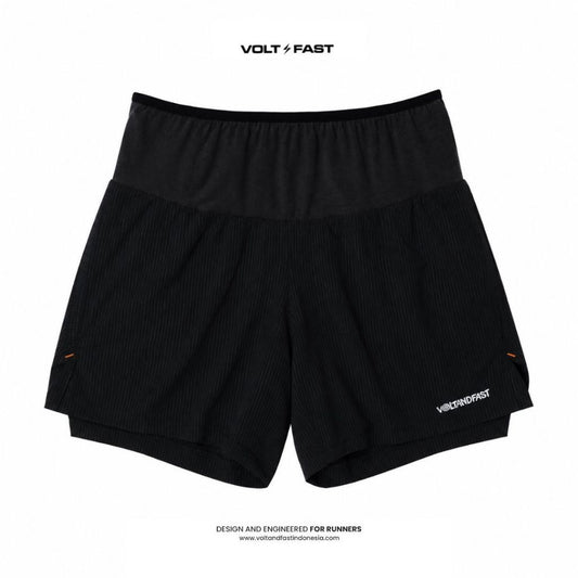 Voltandfast Men's Short Over - Black
