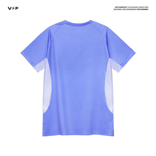 Voltandfast Men's Mesh Running Jersey - Violet