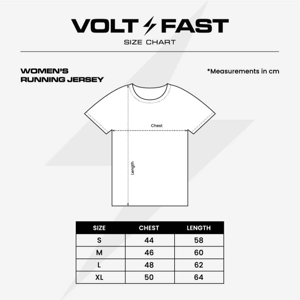 Voltandfast Women's Sunday Runday Running Jersey - Yellow