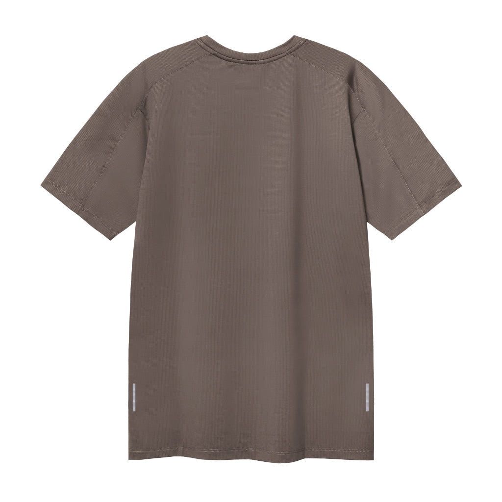 Voltandfast Men's No Easy Days Running Jersey V2 - Wallnut