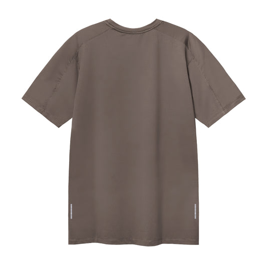Voltandfast Men's No Easy Days Running Jersey V2 - Wallnut