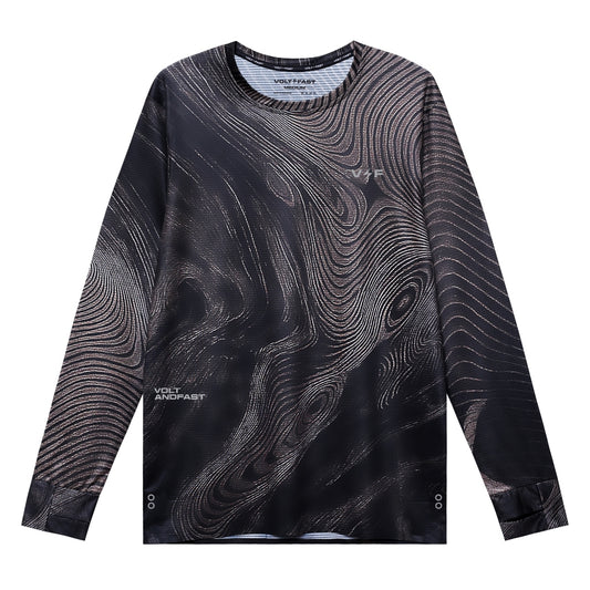 Voltandfast Men's Orest Long Sleeve - Dark Oak