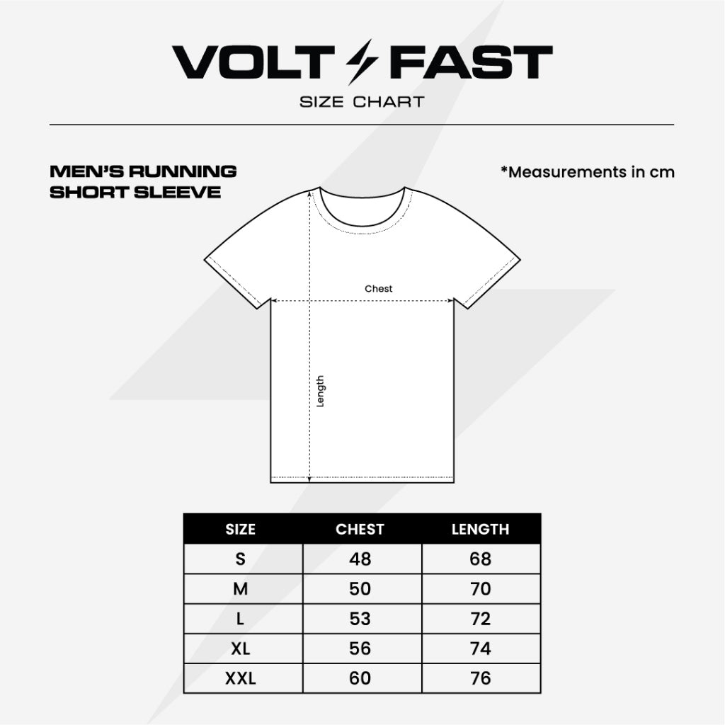 Voltandfast Men's No Easy Days Running Jersey V2 - Wallnut