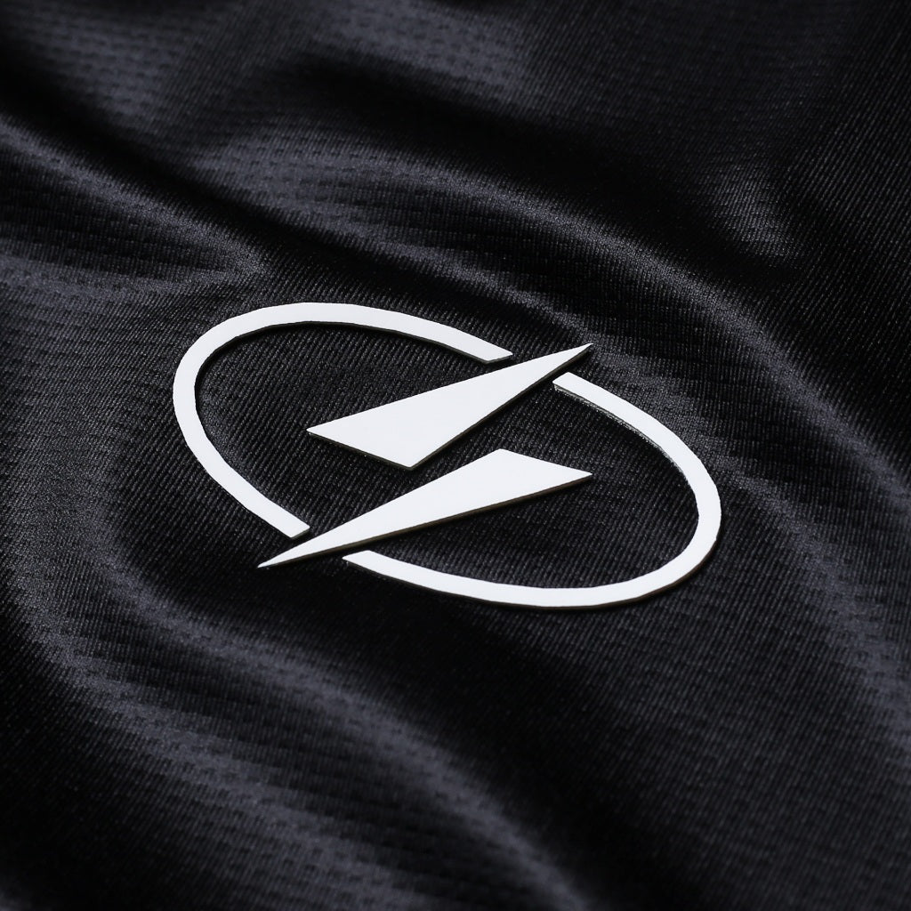 Voltandfast Men's Mesh Running Jersey - Black / Brown