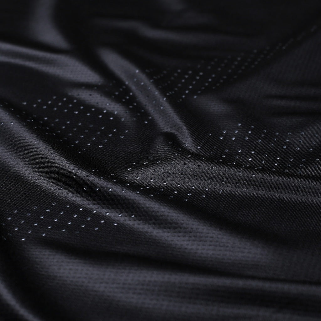 Voltandfast Men's Mesh Running Jersey - Black / Brown