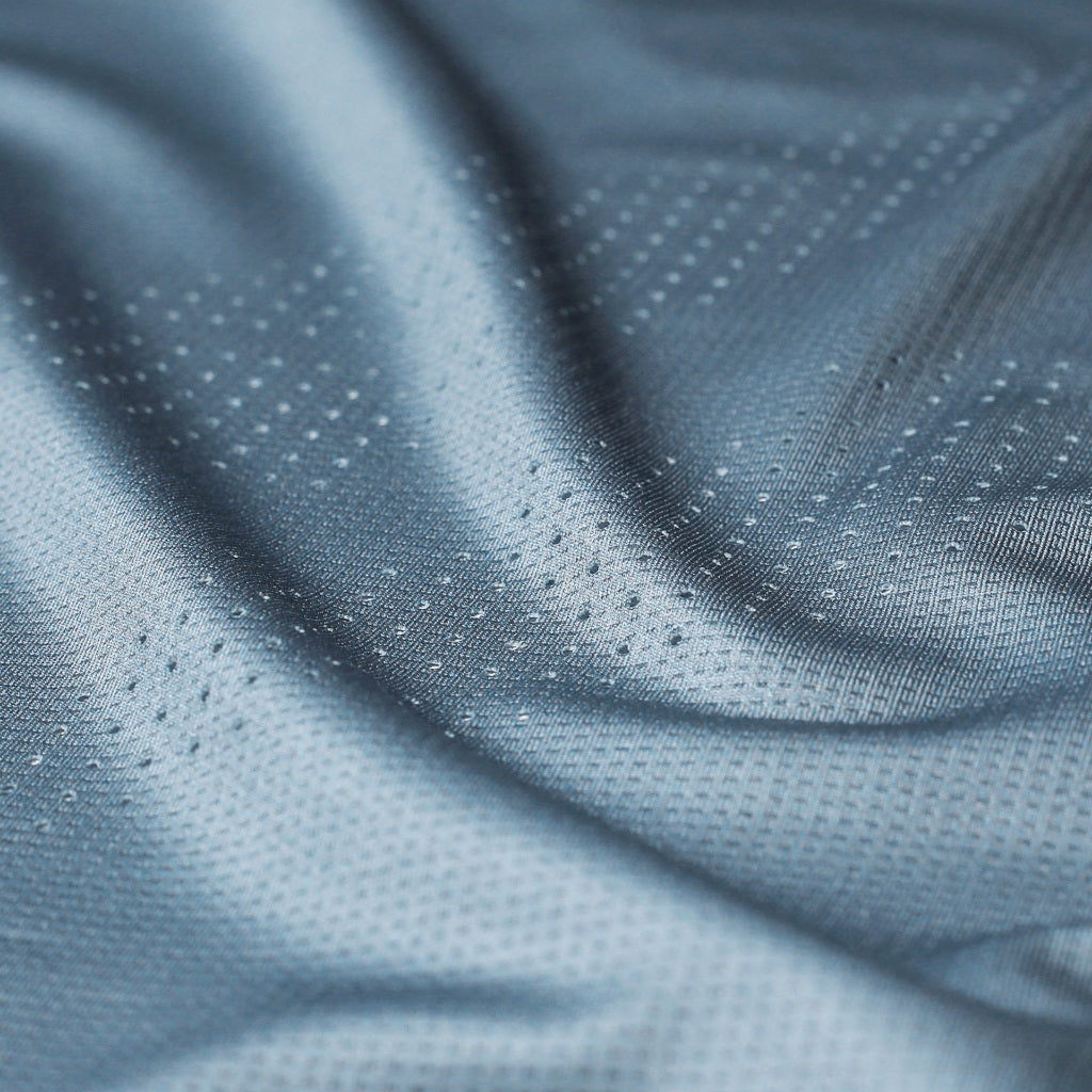 Voltandfast Men's Mesh Running Jersey - Stone Blue