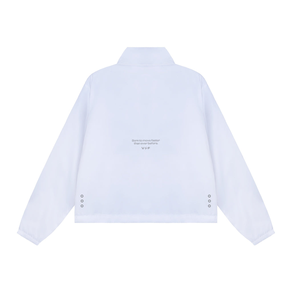 Voltandfast Women's Fast Running Jacket - White