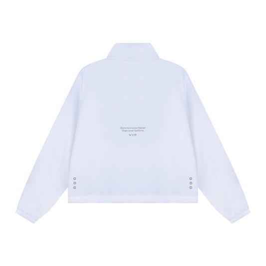 Voltandfast Women's Fast Running Jacket - White