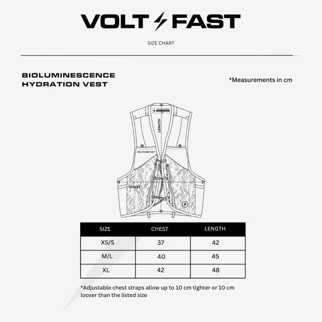 Voltandfast Bioluminescence Running Vest