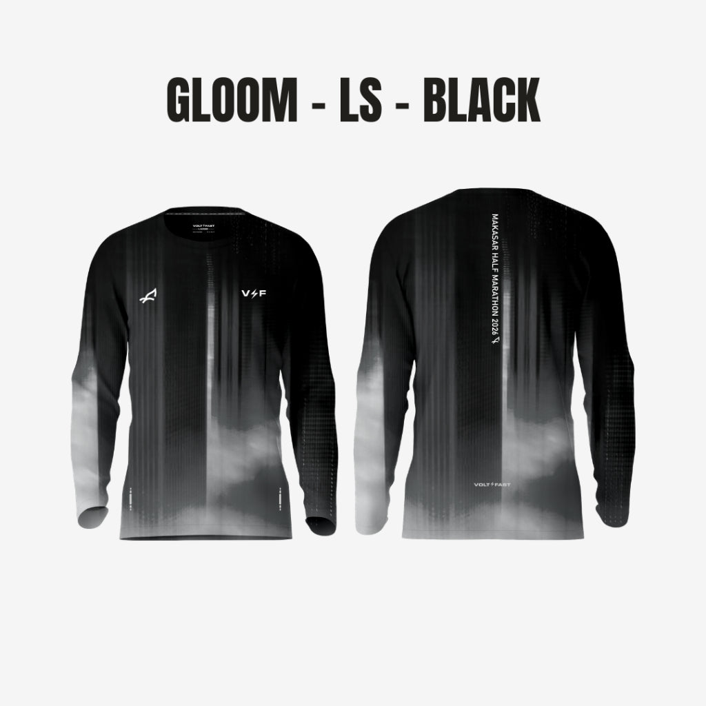 VOLTANDFAST X MHM26 MEN'S GLOM LONG SLEEVE - BLACK