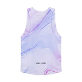 Women's Lightning Tank Tie Dye Series V2-Marble Purple