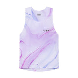 Women's Lightning Tank Tie Dye Series V2-Marble Purple