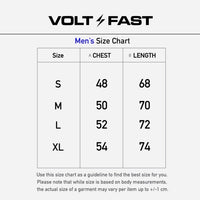 Voltandfast WAVE Running Jersey V2 - Black / Orange