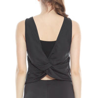 Women's Knot Training Top - Black