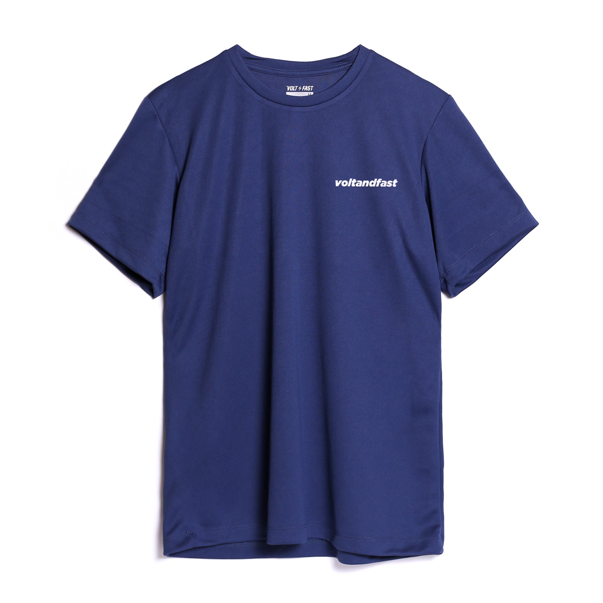 Men's BOLT Running Short Sleeve-Navy