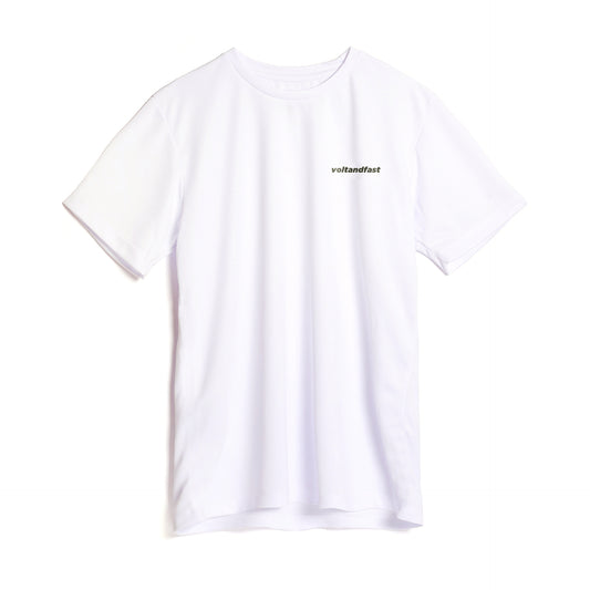 Men's BOLT Running Short Sleeve-White