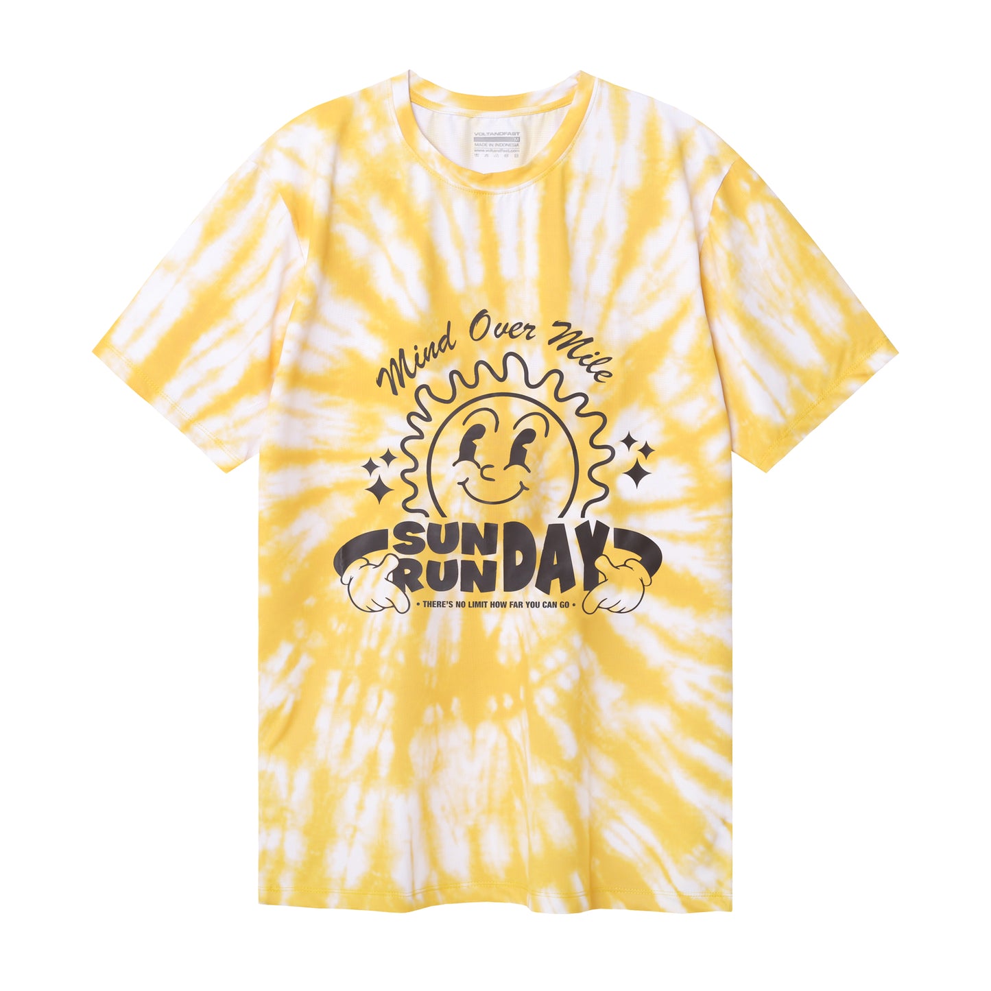 Men's Sunday Runday Lightweight Running Jersey Yellow