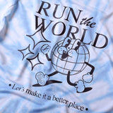 Run the World Running Jersey - Blue