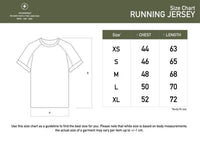 No Easy Days Running Jersey - Navy